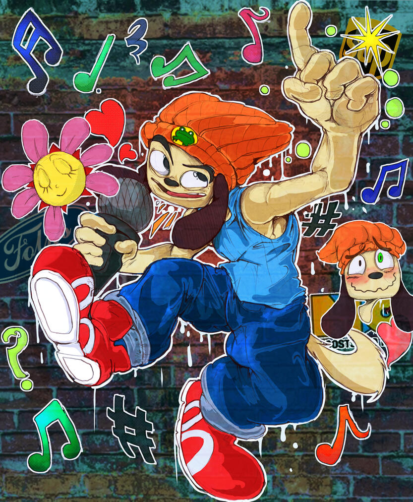 Parappa Anniversary Art